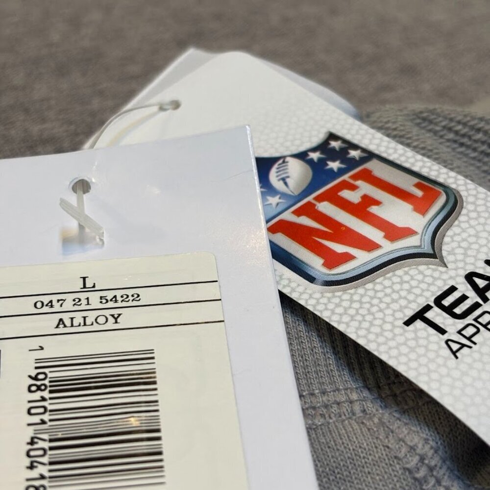 NFL Carolina Panthers Gray Sweat shirt, Large - Picture 5 of 5